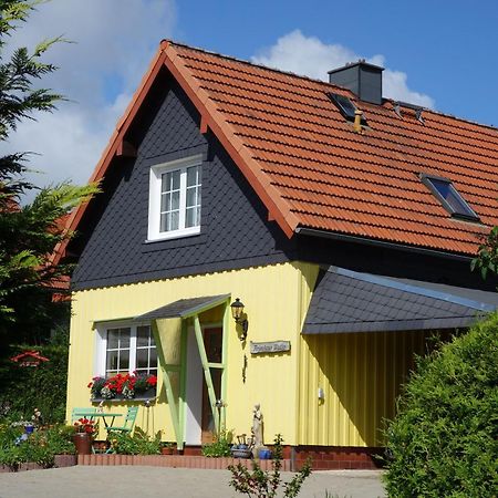 Gemuetliche Einraumwohnung Im Erdgeschoss Mit Doppelbett Und Kaminofen Benneckenstein Exterior foto